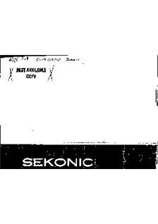 Sekonic Dualmatic Zoom manual. Camera Instructions.